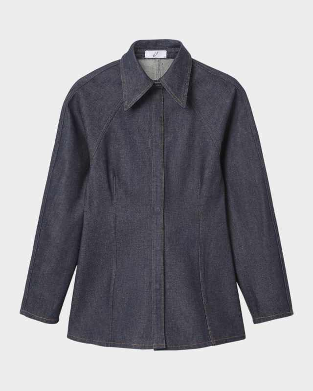 Tailored Organic Denim Shirt